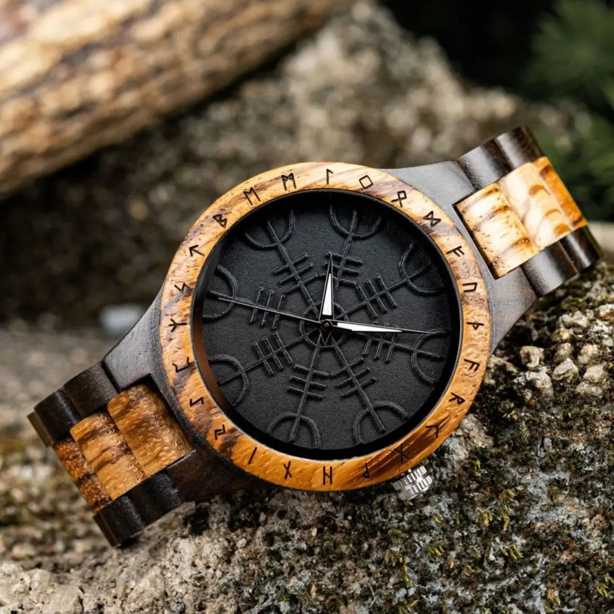 Vikings Wood Watch